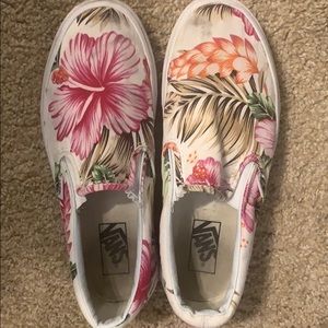 Rare Hawaiian floral Vans